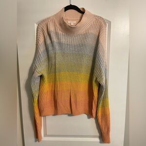 Lauren Conrad Women’s Multicolor Sweater Size Large